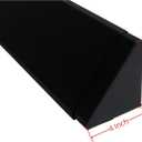 Black Adjustable Fireplace Hood for 28 to 48" Harmony Burners Fireplace Hood Heat Shield Patent Applied