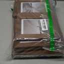 Picture Frames Set of 10-8x10, 5x7, 4x6 Photo Frames, Gallery Frame Set for Collage Wall Decor, Wood Frame with Glass Front and Mat Options for Wall and Tabletop Display, Rusic Brown