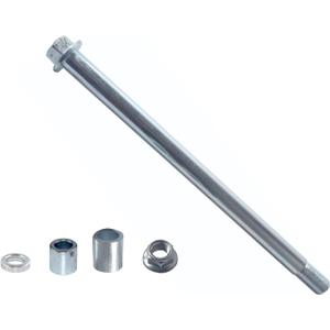 12mm 290mm Front Rear Axle with Bushing 5mm 22mm 38mm Fit for Pit Dirt Bike Moped Scooter QUAD ATV Mini Bike Parts