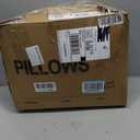 puredown® Goose Feathers and Down White Pillows with 100% Soft Cotton Cover, Bed Sleeping Hotel Collection Pillows Set of 2 King Size