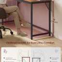 VASAGLE Computer Desk, Steel Frame Gaming Desk for Home Office, 55.1 Inch