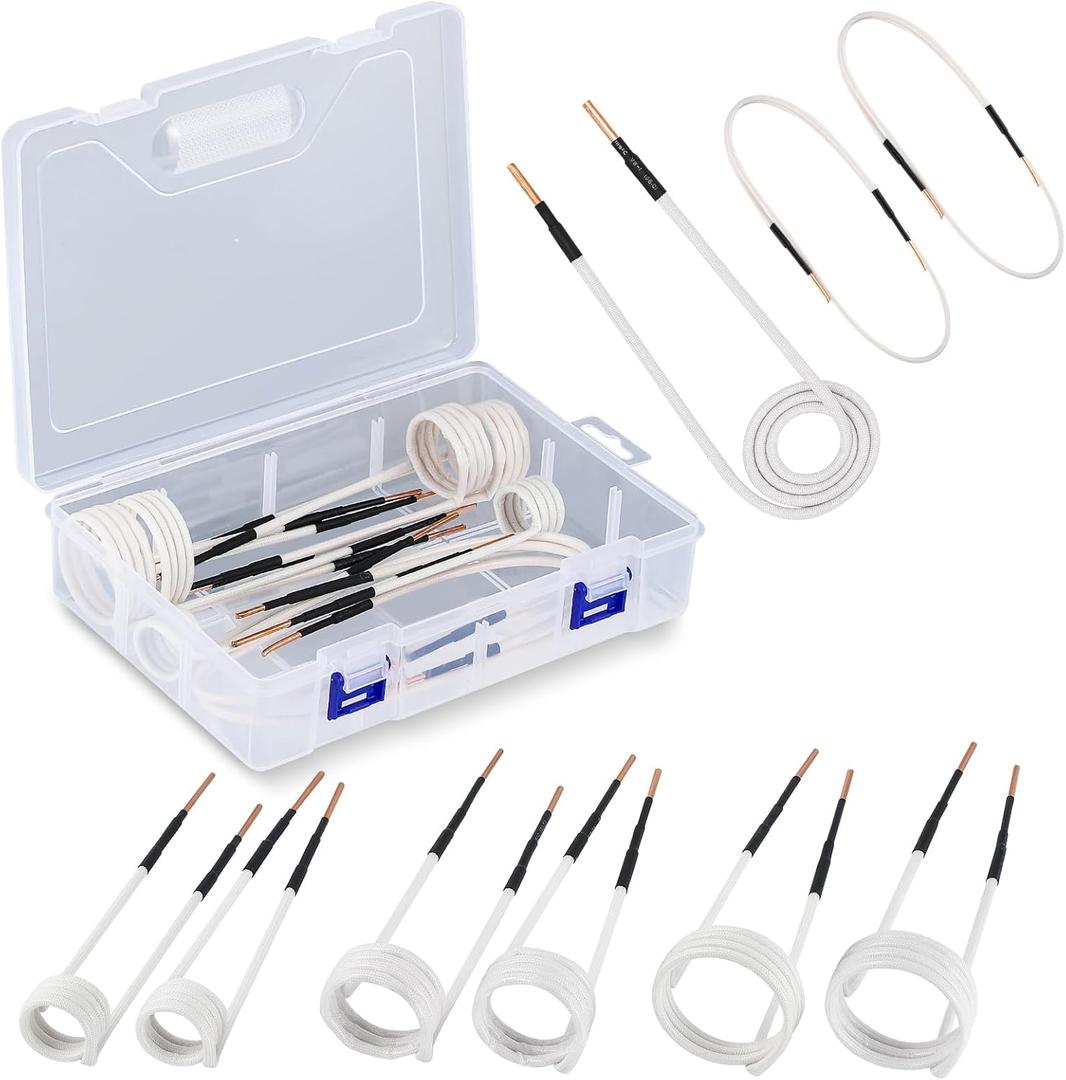 Induction Heater Coil Kit 9Pcs for Mxmoonfree Induction Heater, Removing Rusty Bolts and Nuts