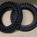 BANGTING 2PCS 60/70-6.5 Scooter Tire, 10x2.5 inch Tire Solid for Segway Ninebot Max G2 / G30 / G30D / G30E / G30E / G30LP / G30D II / G30 Max, 10x2.5-6.5 Tires Replacement for Electric Scooter (Black)
