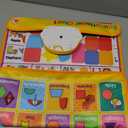 Alphabet Wall Chart, Talking ABC, Music Poster, Kids Learning Toys for Toddlers 2-4, Interactive Educational Toddler Montessori Toys, Birthday Gifts for Age 1 2 3 4 5 Year Old Girls Boys - Purple