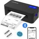 Bluetooth Thermal Label Printer for Mac, Windows, Phone, Tablet, Wireless 4x6 Shipping Label Printer for Shipping Packages, Support USPS, Ebay, Amazon, Pirate Ship