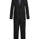 Tommy Hilfiger Boys' 2-Piece Formal Suit Set, Black, 8