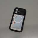 Lanhiem Magnetic for iPhone 16 Case, IP68 Waterproof Dustproof Case, [Compatible with Magsafe] [Built-in Screen Protector] Full Body Heavy Duty Rugged Phone Cover 6.1 inch, Black/Clear