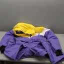 Fisoew Womens One Piece Ski Suit Warm Waterproof Snowsuits Winter Snow Jumpsuits Outdoor Sports Outerwear (M, Violet)