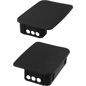 Left and Right Side Rear Bumper End Cap for Jeep TJ 1997-2006 Replacement 55078139AA 2Pcs Black