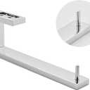 Hand Towel Holder, Towel Bar Stainless Steel SUS304, Towel Hanger Hardware Set for Bathroom, Kitchen, Cabinet, Laundry Room, Polish Finished & Wall Mounted