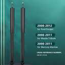 2 Pcs Rear Struts Shock Absorbers Fit 2008-2012 for Ford Escape
Shock Struts Compatible with 2008-2011 for Mazda Tribute, 2008 2009 2010 2011 for Mercury Mariner with 349101 Auto Shocks