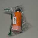 Kids Insulated Water Bottle-16 oz Stainless Steel Vacuum Wide Mouth Sports Flask with Silicone Boot-Reusable Metal Leak Proof Travel Water Bottle for Girls Boys, BPA-Free(Orange)