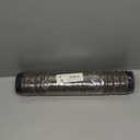 Buganda Front Door Mat Indoor Outdoor Entrance, Non-Slip Natural Rubber Doormats, Easy Clean, Low Profile, Dirt Trapper Entryway Floor Mats for Outside, Garages and Patios, 29.5x17, Brown