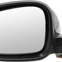 Left Driver Side Mirror Assembly Compatible with 2018-2022 Accord LX Sport Power View Mirror with Heated & (BSM) Blind Spot Detection & Power Glass and Manual Folding HO1320329 (7Pins)