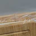 Babonie Bamboo Cutting Board Set of 2PC Large Bamboo Cutting Boards for Kitchen with Wooden Organizer, 1PC Stainless Chopping board for Meat, Vegetables and Fruits Ideas Kitchen Gift