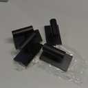 VAEHOLD Wall Towel Hooks, Heavy Duty Sticky Holder Waterproof Towel Hooks for Hanging Coat, Clothes, Closet Hook Wall Mount for Kitchen (Black, 4 Pack)