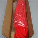 Kewlife gift 6PCS Christmas Decorations 3D Chair Covers, Santa Claus Snowman Reindeer Red Chair Back Covers for Christmas - Xmas Dining Room Chair Covers