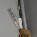 Retractable Baby Gate for Stairs, 55" Wide Mesh Dog Gate Indoor, 34'' Tall Child Gate for Doorways, Hallways, Deck, Indoor Outdoor Pet Baby Safety Essentials for Home, Grey (Gray)