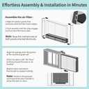 213 Replacement Filter Compatible with AprilAire Whole House Air Purifier | Model 1210 1620 2210 2216 3210 4200, Replacements for Merv 13 Whole House Furnace Filters 20x25x4, 2-Pack