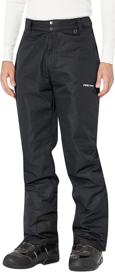 Arctix Men's Essential Snow Pants (X-Large/30" Inseam, Black)