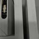 SRIWATANA Floating Shelves for Wall, Wall Shelves for Bathroom, Bedroom, Living Room, Kitchen, Office, Wood Shelves for Home Decor Set of 5 (Washed White)