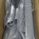 Raised Toilet Seat 400lbs, Toilet Seat Risers for Seniors, Handicap Elevated Toilet Seat with Handles & Padded Seat, Commode Chair with Adjustable Height & Width, for Elderly, Pregnant, Fit Any Toilet