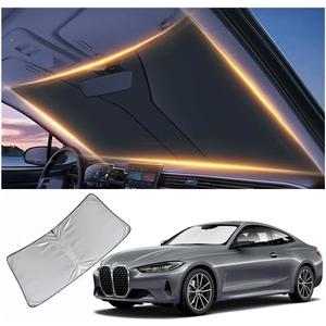 Windshield Sun Shade for BMW 4 Series Front Window Shades Cover for 2010-2024 2025 2026 4 Series Windshield Sun Visor Protector Car Accessories