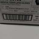 MED PRIDE Medical Exam Latex Gloves| 5 mil Thick, Large 10 Box of 100 Gloves Powder-Free, Mfg Date: 11/05/2024