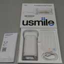 usmile C10 Portable Water Flosser  Travel-Friendly, 95-Day Battery, 4 Modes, 360 Nozzle, 180ml Tank, IPX7 Waterproof, Dentist-Recommended for Braces, Implants & Sensitive Gums (White)