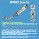 Catalytic Converter Compatible with Honda CRV CR-V 2007 2008 2009 2.4L L4 Catalytic Convertor Replacement 53782 EPA Compliant