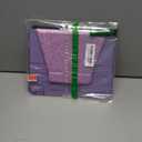 INFILAND Case for iPad A16 11-inch 11th Generation, iPad 10th Generation Case 10.9 Inch for Kids, Girls, 360 Rotating Cute Glitter Cover with Crystal Clear Back, Pencil Holder (Light Purple)