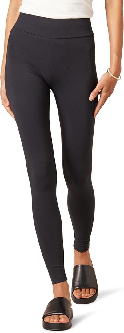 Women's Ponte Legging, Black, X-Small