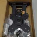 WALI TV Wall Mount Articulating LCD Monitor Full Motion 15 inch Extension Arm Tilt Swivel for Most 13 to 32 inch LED TV Flat Panel Screen with Mounting Holes up to 100x100mm (1330LM), Black