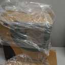 Gardner Pet Automatic Gravity Cat Food Feeder and Water Dispenser Stainless Steel Two-in-One Set Large Capacity Dispenser for Pets Dogs, Puppies, Kittens-(0.8 Gallons x 2) (Black Grey)