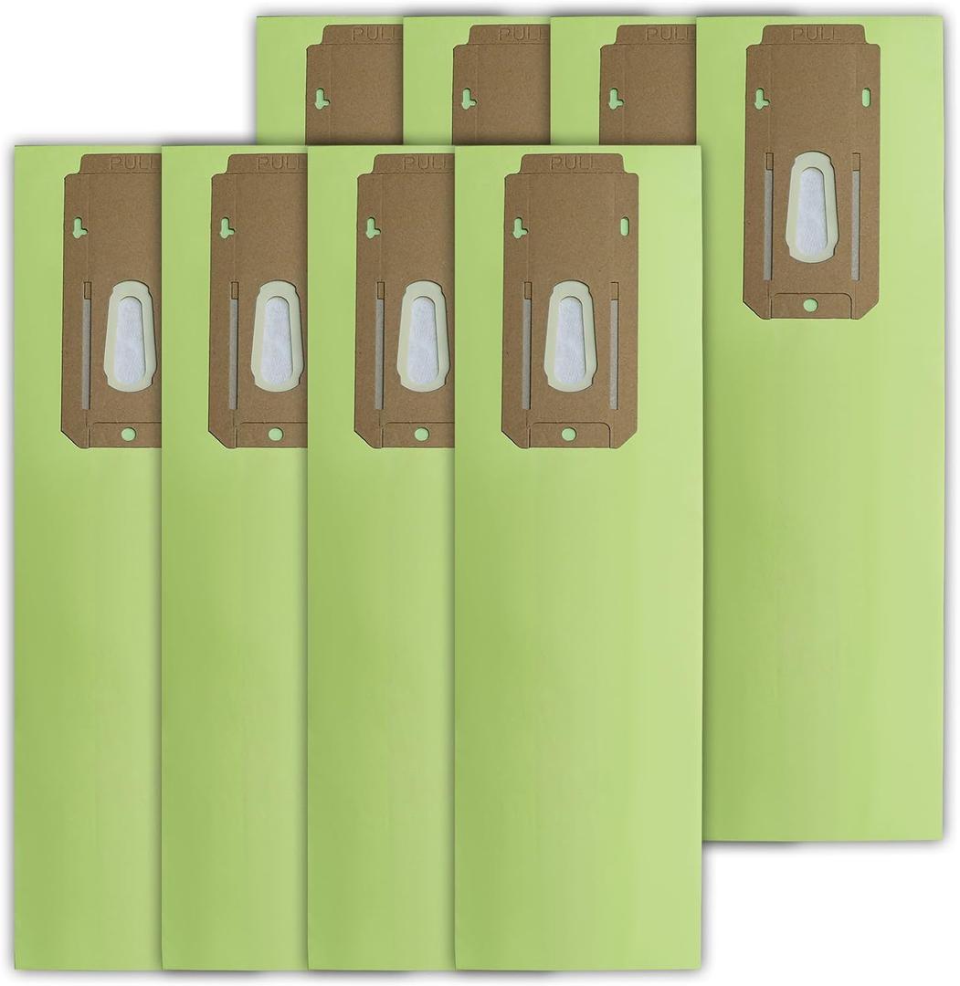 8 Pack Vacuum Bags Replacement for Oreck Type CC XL XL2 XL7 XL21 Upright Vacuum Cleaners, Fit for All Oreck XL Upright Vacuums, Replaces Part # CCPK8DW, CCPK8, AK1CC6A