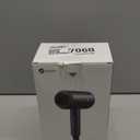 slopehill Professional Ionic Hair Dryer, Powerful 1800W Fast Drying Low Noise Blow Dryer with 2 Concentrator Nozzle 1 Diffuser Attachments for Home Salon Travel (Black)