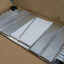 Land Guard 842 ft Galvanized Raised Garden Bed Kit, Galvanized Planter Raised Garden Boxes Outdoor, Large Metal Raised Garden Beds for Vegetables. (1-silver)