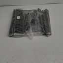 Storage Shelves - 3 Tier Shelf Organizer, Sturdy Metal Garage Shelving with Adjustable Leveling Feet, Space-Saving Shelves Organizer for Pantry, Laundry, Kitchen (18" x 12" x 30", Black)