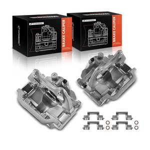 APremium Disc Brake Caliper Assembly with Bracket Compatible with Select Cadillac, Chevy and GMC Models  Escalade, Avalanche, Silverado 1500, Suburban 1500, Tahoe, Sierra 1500 and more  Rear Side