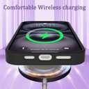 Fiyart Designed for iPhone 16 Plus Case,Cute 3D Glossy Butterflies for Women Girls Hard Shell Durable Shockproof Luxury Aesthetic TPU Phone Bumper 6.7"-Purple