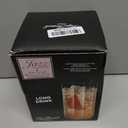 Luigi Bormioli Jazz All Purpose Beverage/HiBall Glass 15.25oz, Set of 4,