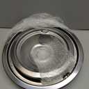 Chrome Range Drip Pans compatible with GE, Hotpoint and Kenmore Electric Stove - Replacement for WB31T10010, WB31T10011 (4 Pack, 2pcs 6" and 2pcs 8")