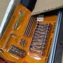 Signature Design by Ashley Cabalynn Farmhouse Dining Extension Table with 1 Removable Center Leaf, Light Brown