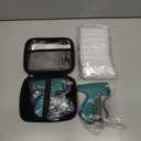 2006 Pieces Clothes Tagging Applicator Set Including 1 Piece Garment Tag Attacher with 5 Pieces Steel Needles and 2000 Pieces J Hook Plastic Fasteners for Fine Tagging Applications