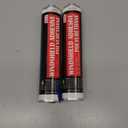 [2 Pack] Polyurethane Windshield Adhesive, Windshield Sealant Black - High Bond Strength, Quick Curing & Weather Resistant Automotive Glass Glue for Vertical & Overhead Application, 310ml