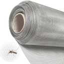 KISKIS 20 Mesh Air Vent Window Screen Mesh, 304 Stainless Steel Window Screen, Screen Door Mesh, Windows Screens and Screen Door Replacement, Patio Screen Mesh, DIY Projects,59INX10FT