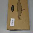 Elevated Dog Bed for Large Dogs, Raised Dog Cot Fits Up to 120 LBs, Heavy Duty Pet Cots with Durable Supportive Teslin Recyclable Washable Mesh, Indoor & Outdoor Pet Bed, Black