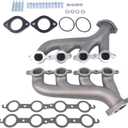 LS Swap Cast Iron Manifold 9988-R-BLEM Replacement for Chevy LS1 LS2 LS3 4.8L 5.3L 6.0L