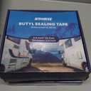 Kohree RV Sealant Tape, 4 Inch x 50 Foot RV Roof Tape White Waterproof Seal Tape UV & Weatherproof Sealant Roofing Tape for RV Repair, Window, Boat Sealing, Truck Stop Camper Roof Leaks