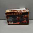 Black & Decker 20V MAX Drill/Driver Impact Combo Kit with BLACK+DECKER WM425-A Portable Project Center and Vise